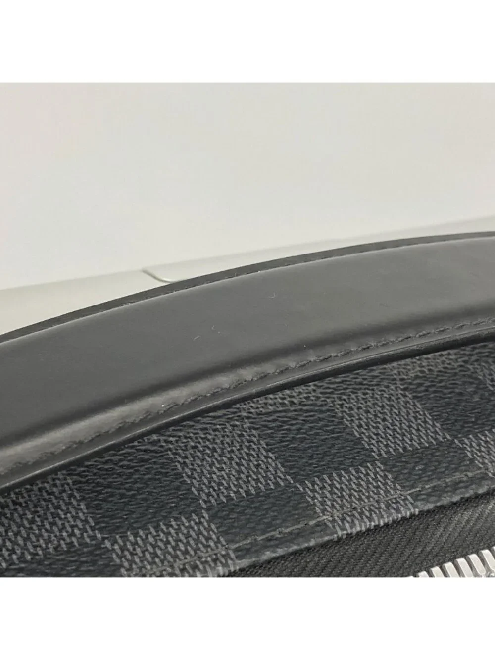 Louis Vuitton Travel Bag Damier Graphite Horizon 50 Black Gray
